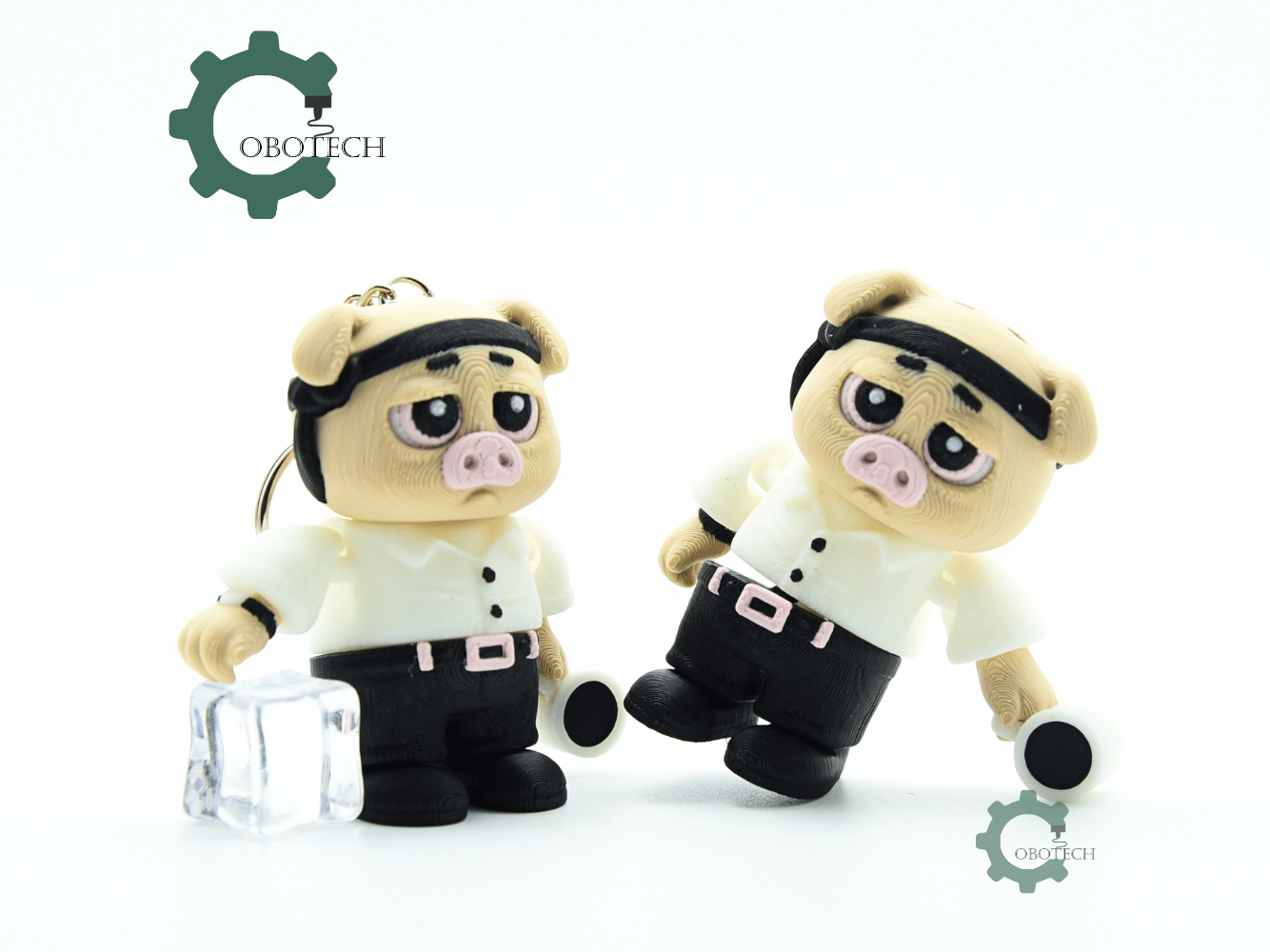 Cobotech-Burnout Pig with Coffee Cup Articulated Keychain_09.png