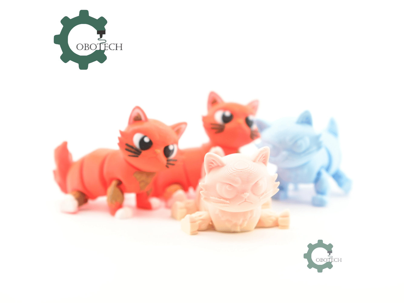 Digital Downloads - Cobotech Articulated Angry Cat