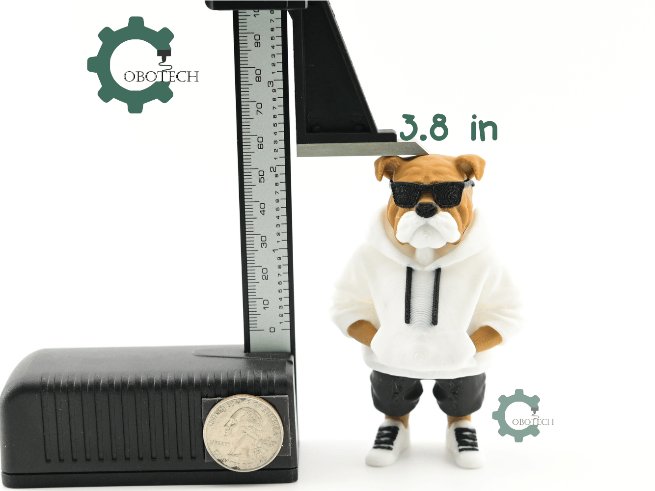 Digital Downloads - Cobotech Articulated Bulldog In Hoodie Urban Vibes