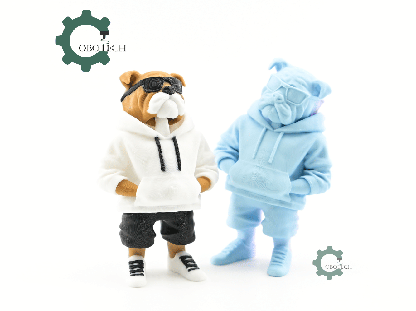 Digital Downloads - Cobotech Articulated Bulldog In Hoodie Urban Vibes