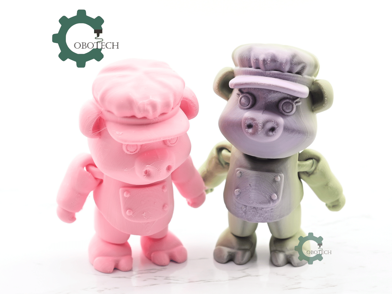 Exclusive Model, Not for Sale - Cobotech Articulated Chef Pig In The Kitchen
