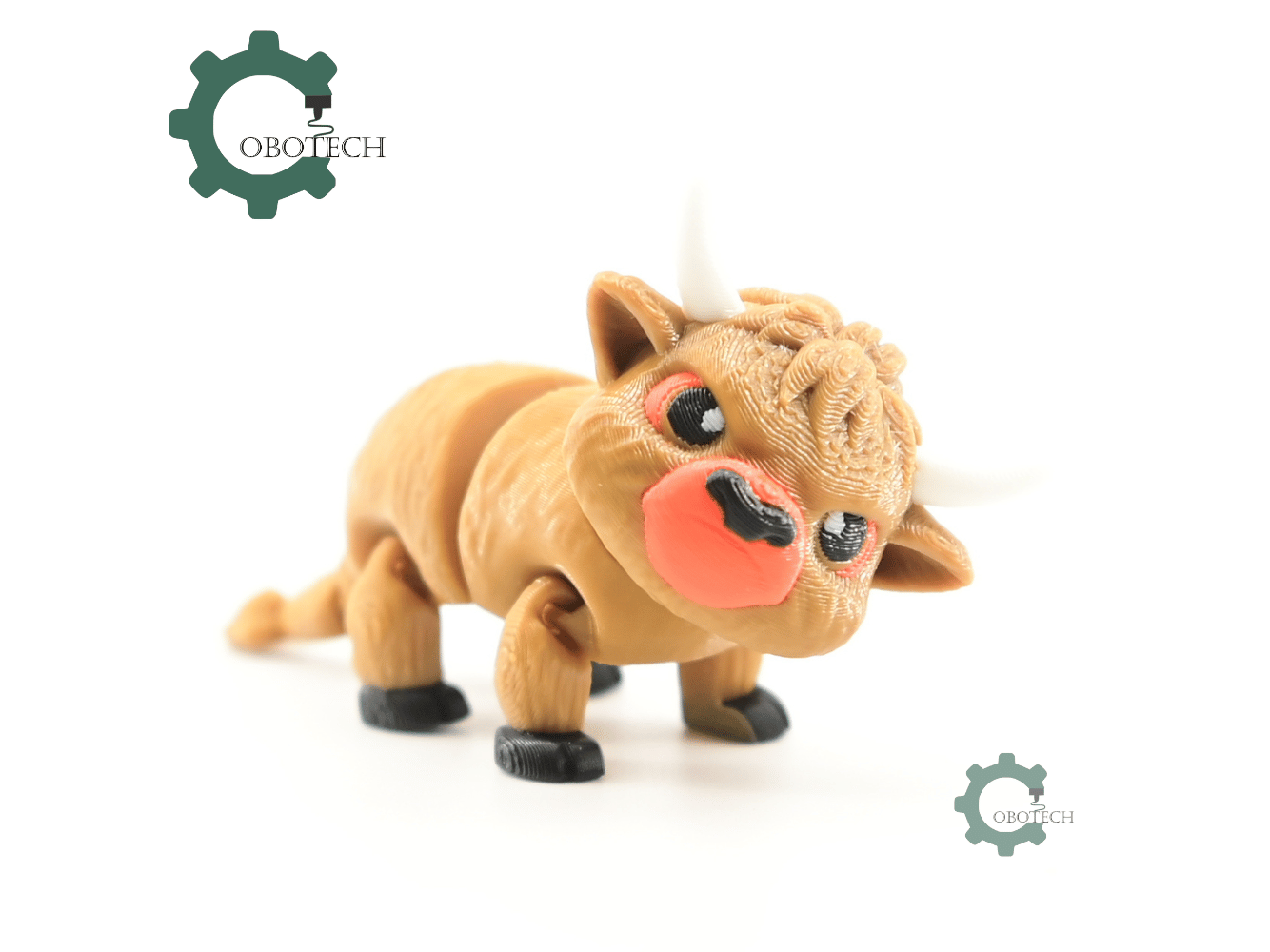 Digital Downloads - Cobotech Articulated Grumpy Highland Cow