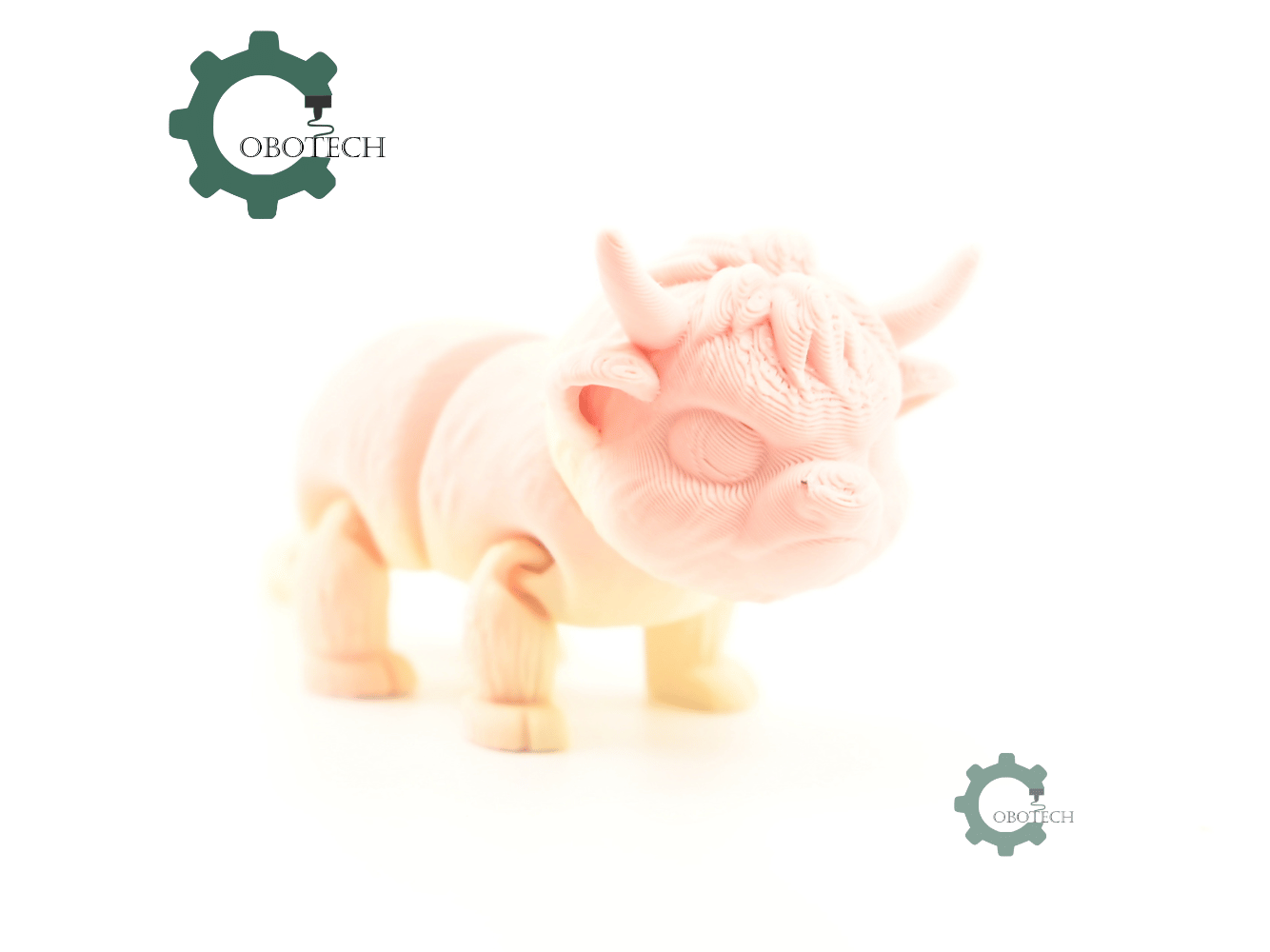 Digital Downloads - Cobotech Articulated Grumpy Highland Cow