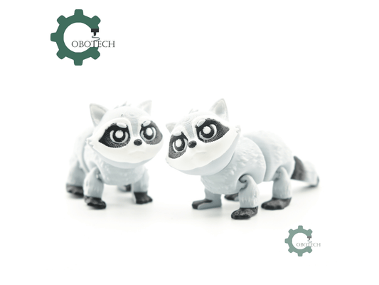 Digital Downloads - Cobotech Articulated Grumpy Raccoon