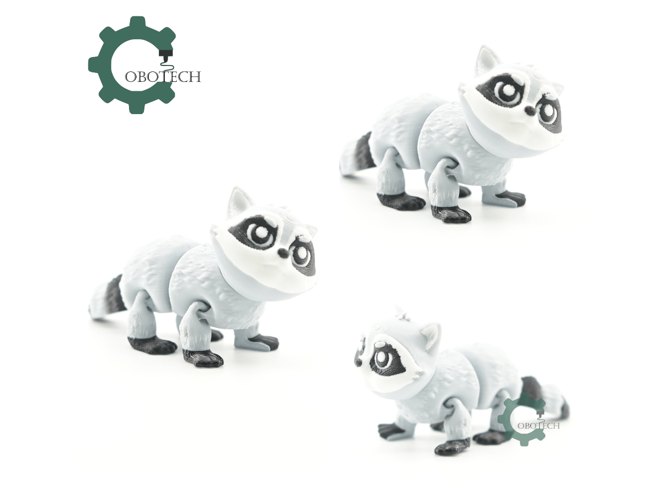 Digital Downloads - Cobotech Articulated Grumpy Raccoon