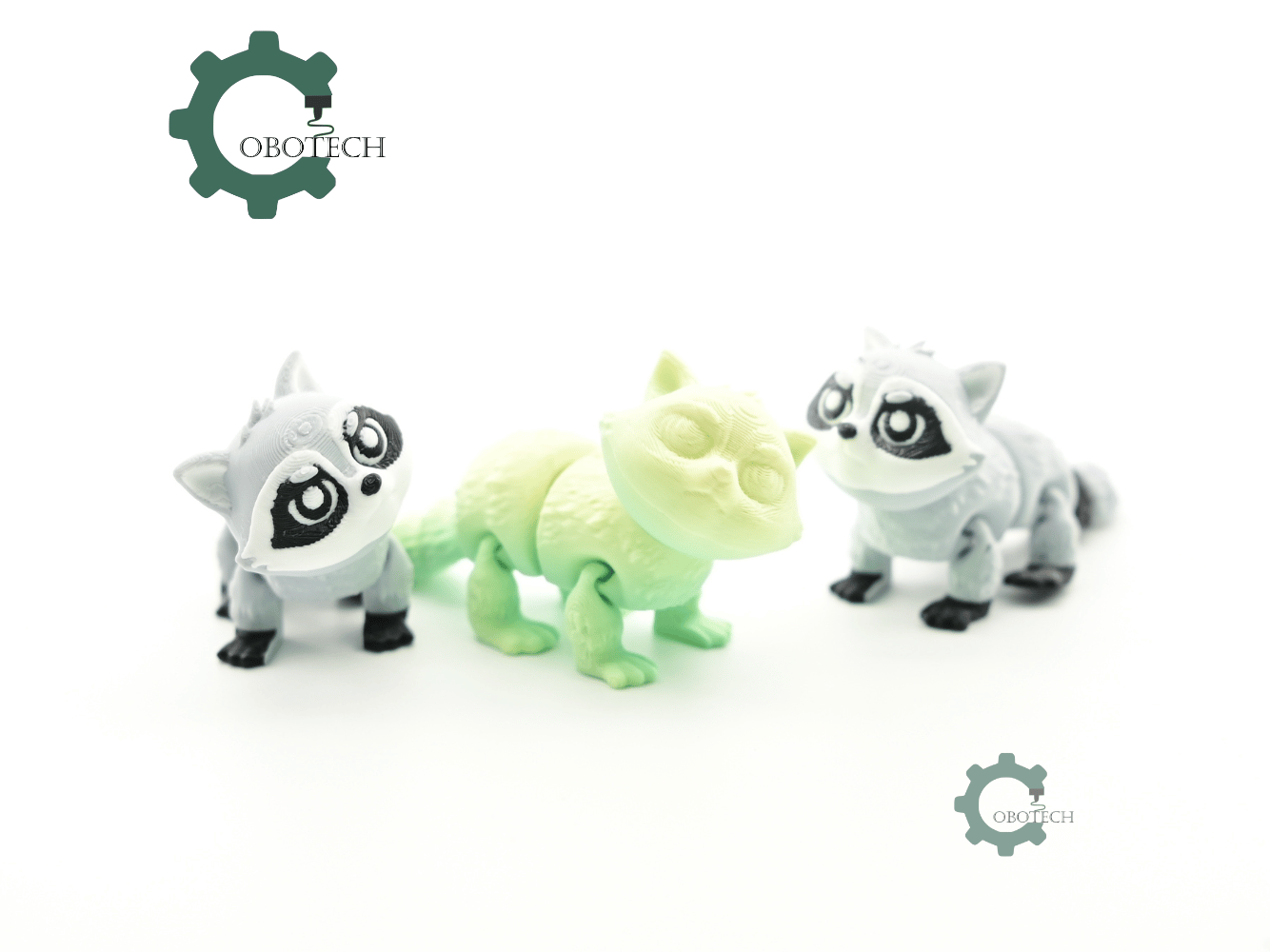 Digital Downloads - Cobotech Articulated Grumpy Raccoon