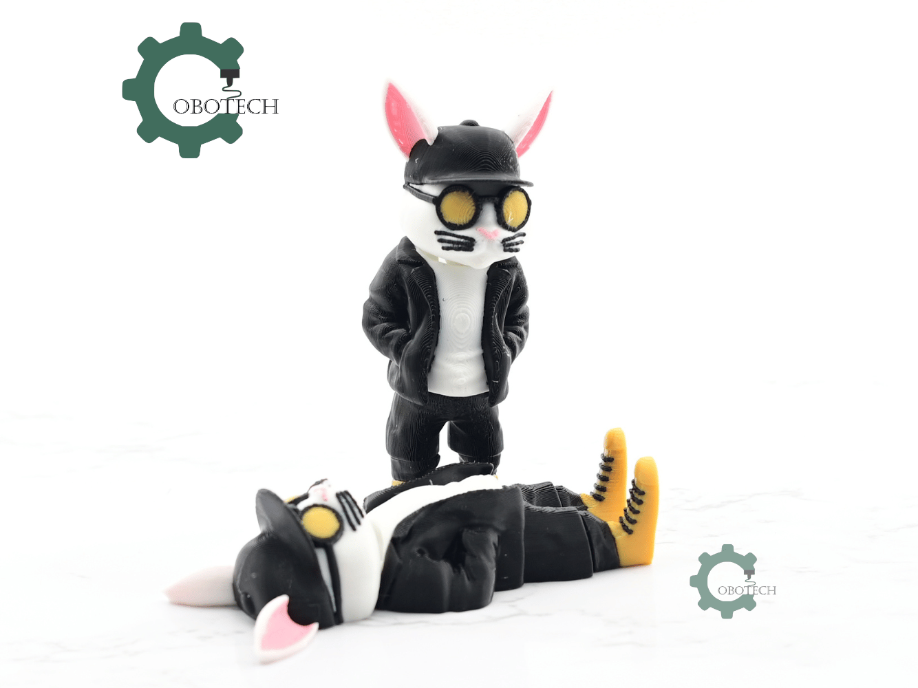 Digital Downloads - Cobotech Articulated Hip Hop Bunny Urban Vibes