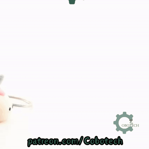 Digital Downloads - Cobotech Cute Unicorn Sleeping Articulated Keychain - Cute Backpack Keychain