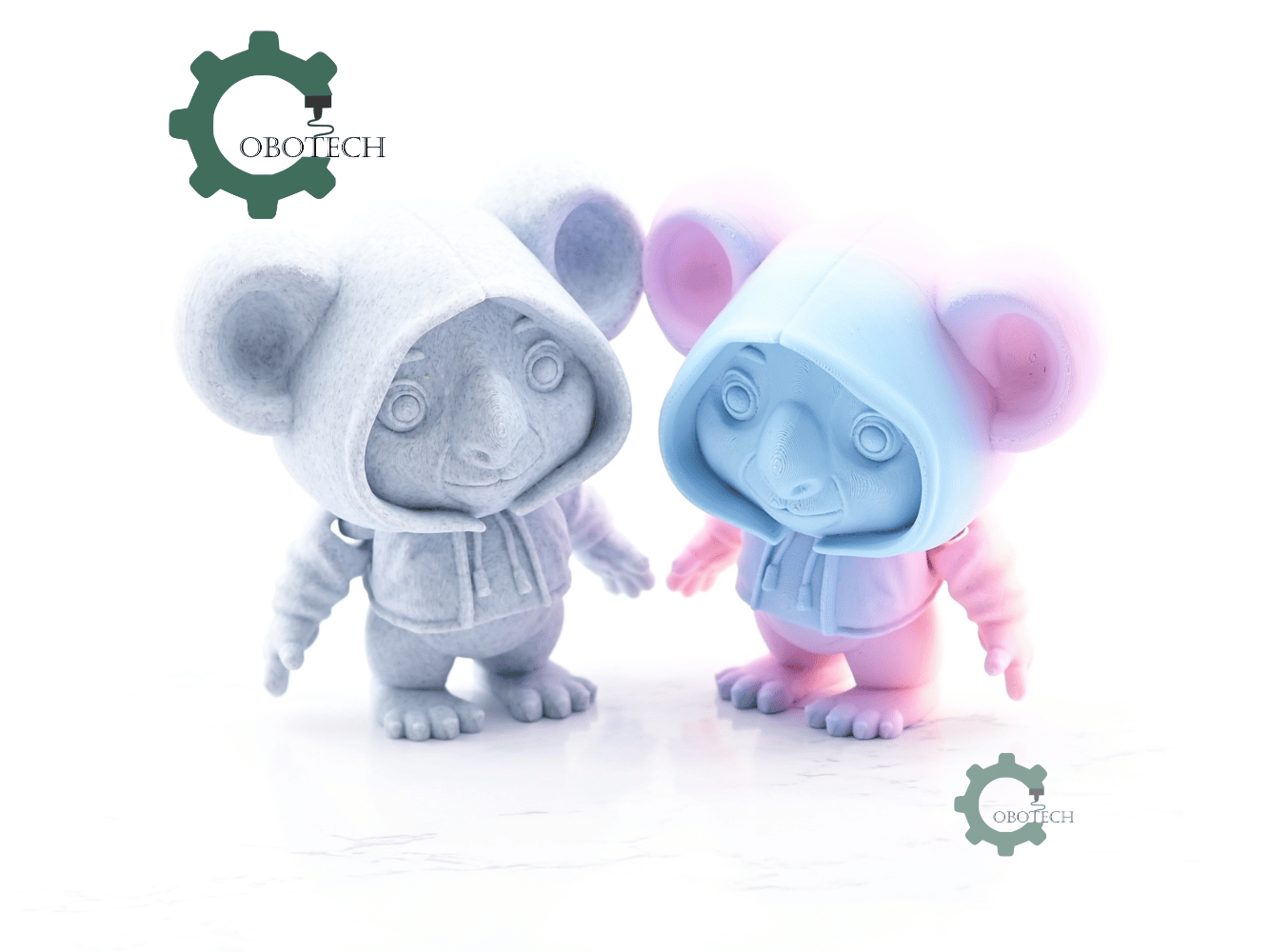 Digital Downloads - Cobotech Articulated Fashionable Koala In Hoodie