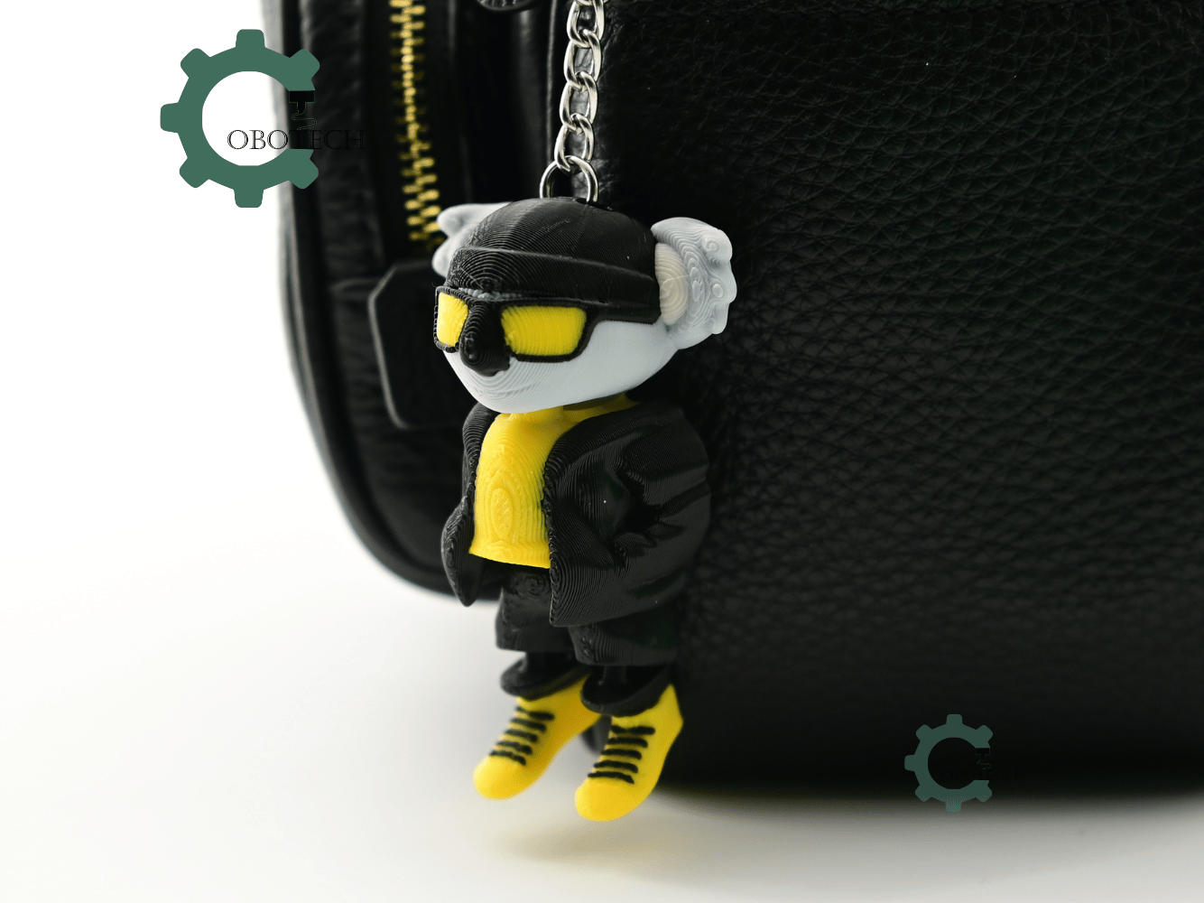 Digital Downloads - Cobotech Urban Vibes Koala Articulated Keychain - Cute Backpack Keychain
