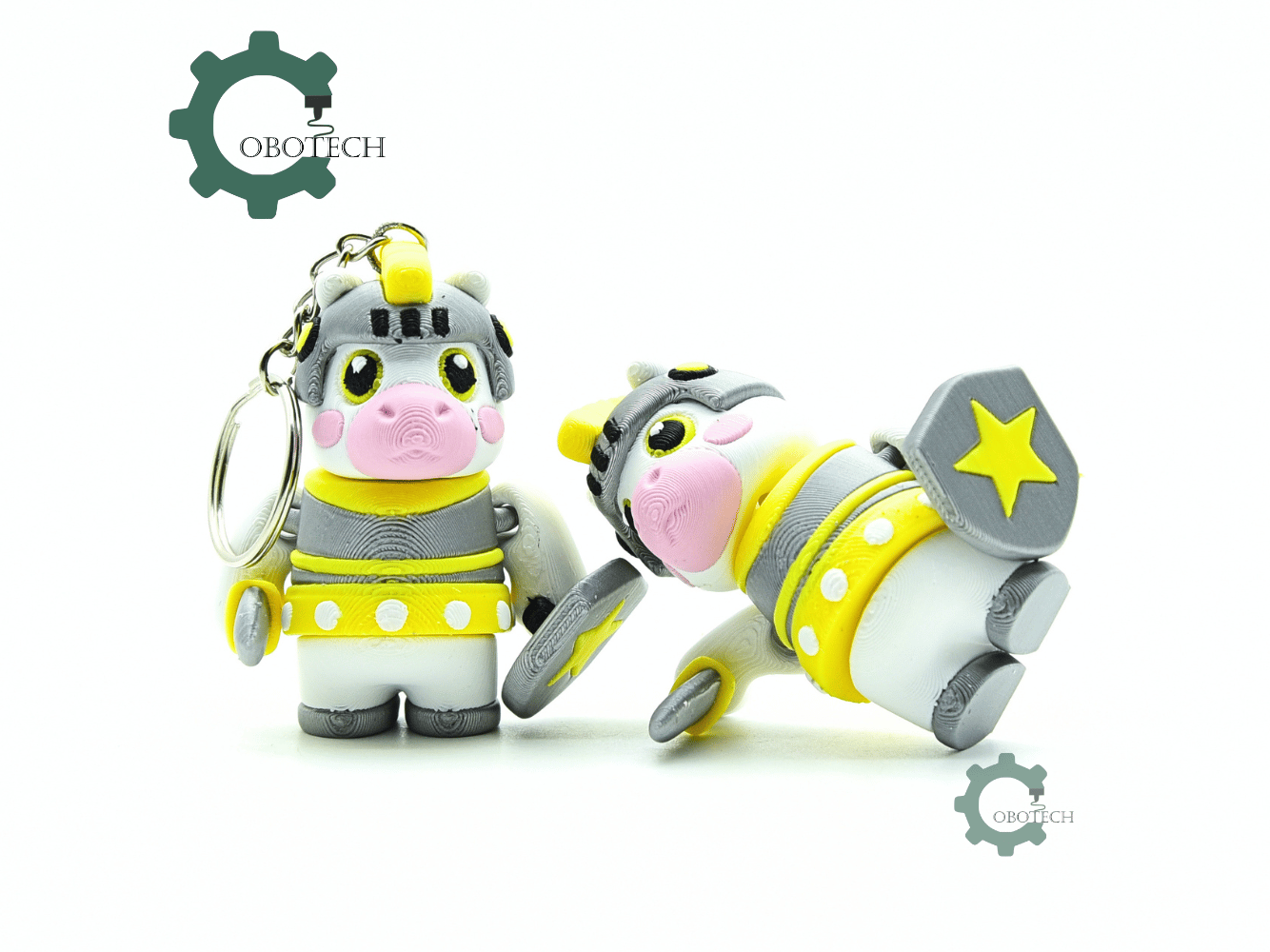 Cobotech-Cute Warrior Horse Articulated Keychain_09.png