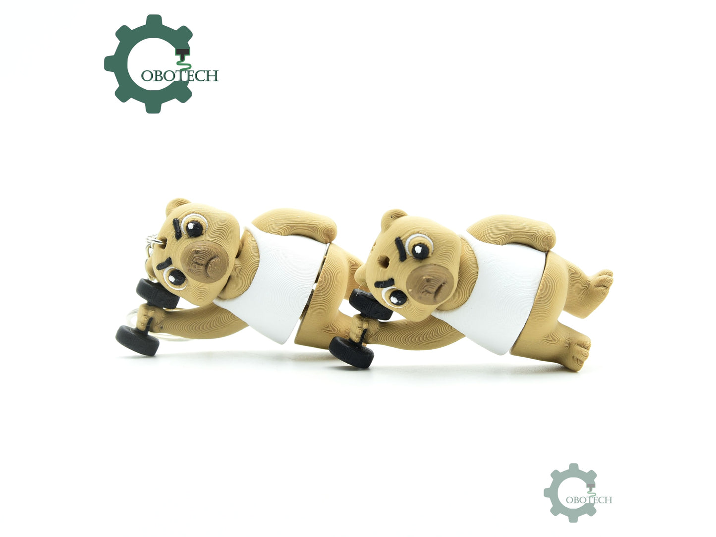 Cobotech-Capybara Gym Buddies Articulated Keychain_08.jpg
