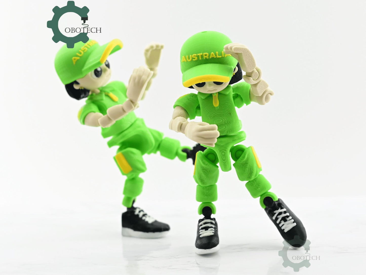 Digital Downloads Articulated Posable Australian Break Dancer