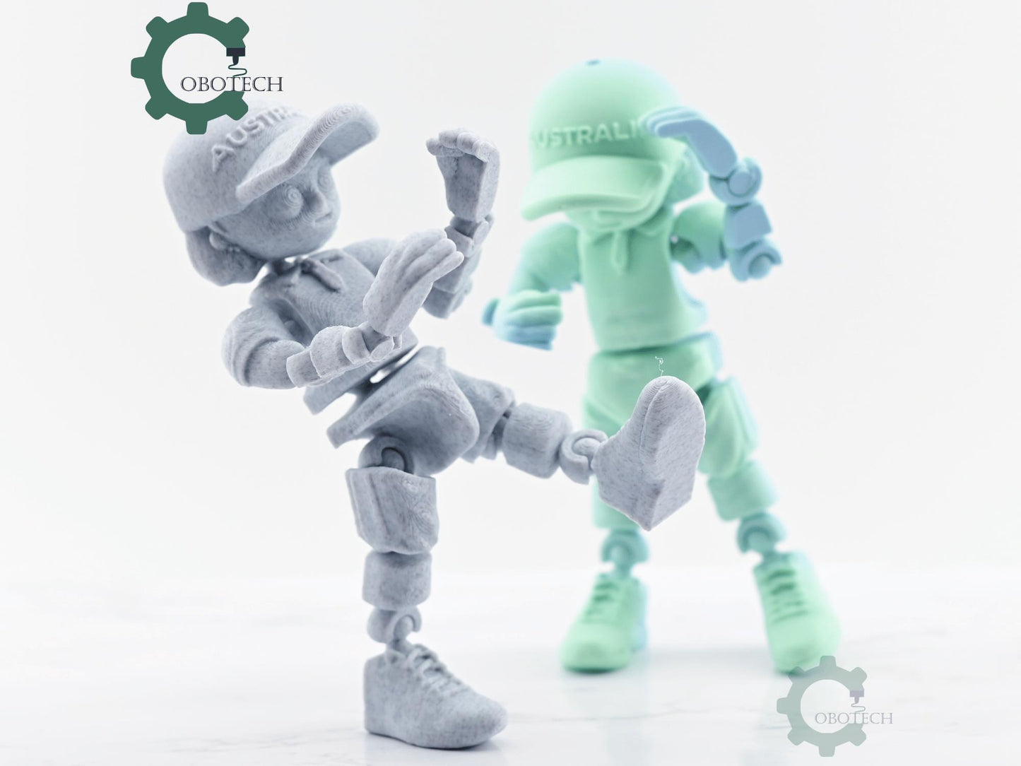 Digital Downloads Articulated Posable Australian Break Dancer