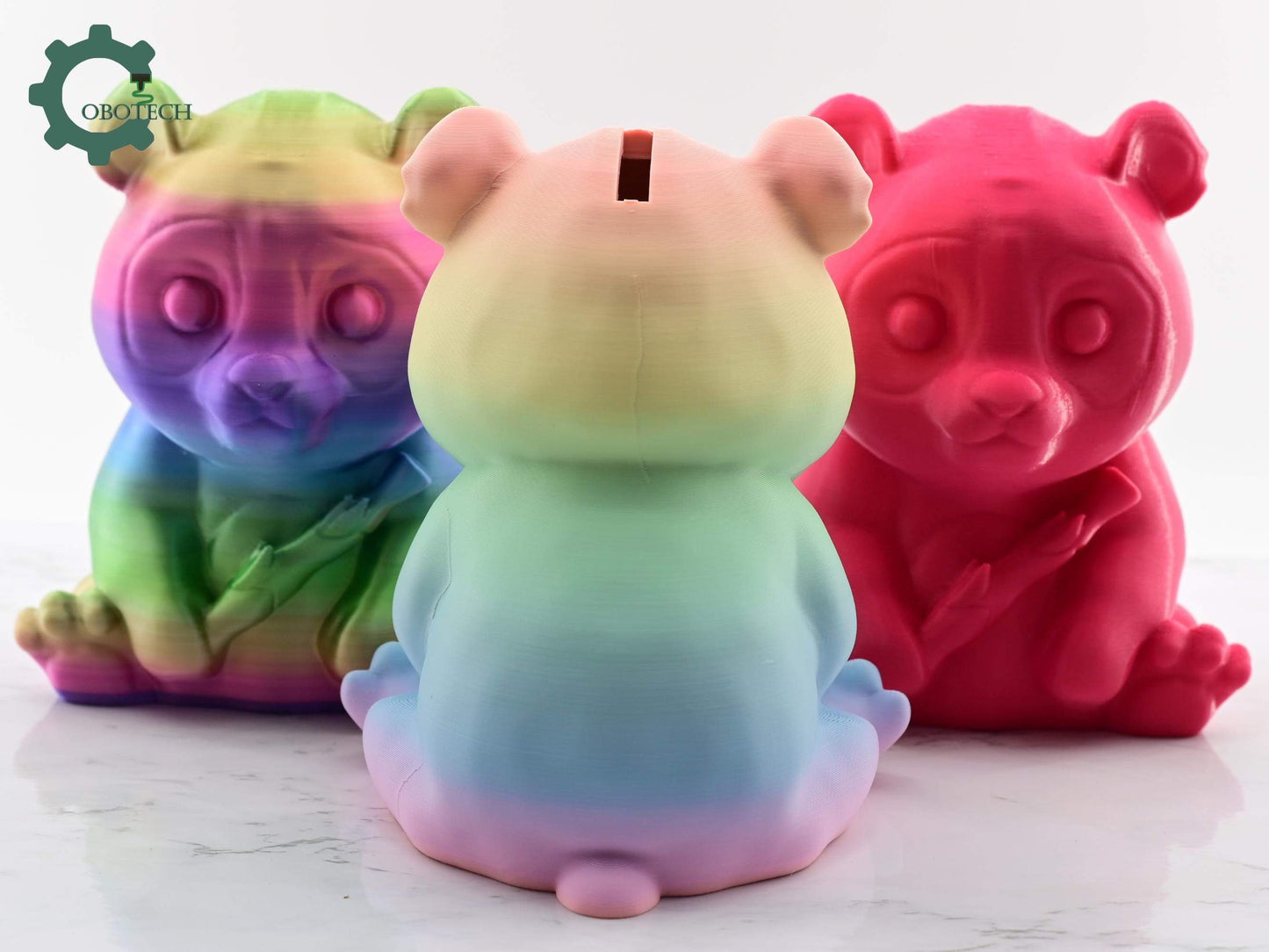 Digital Downloads Cobotech Panda Piggy Bank