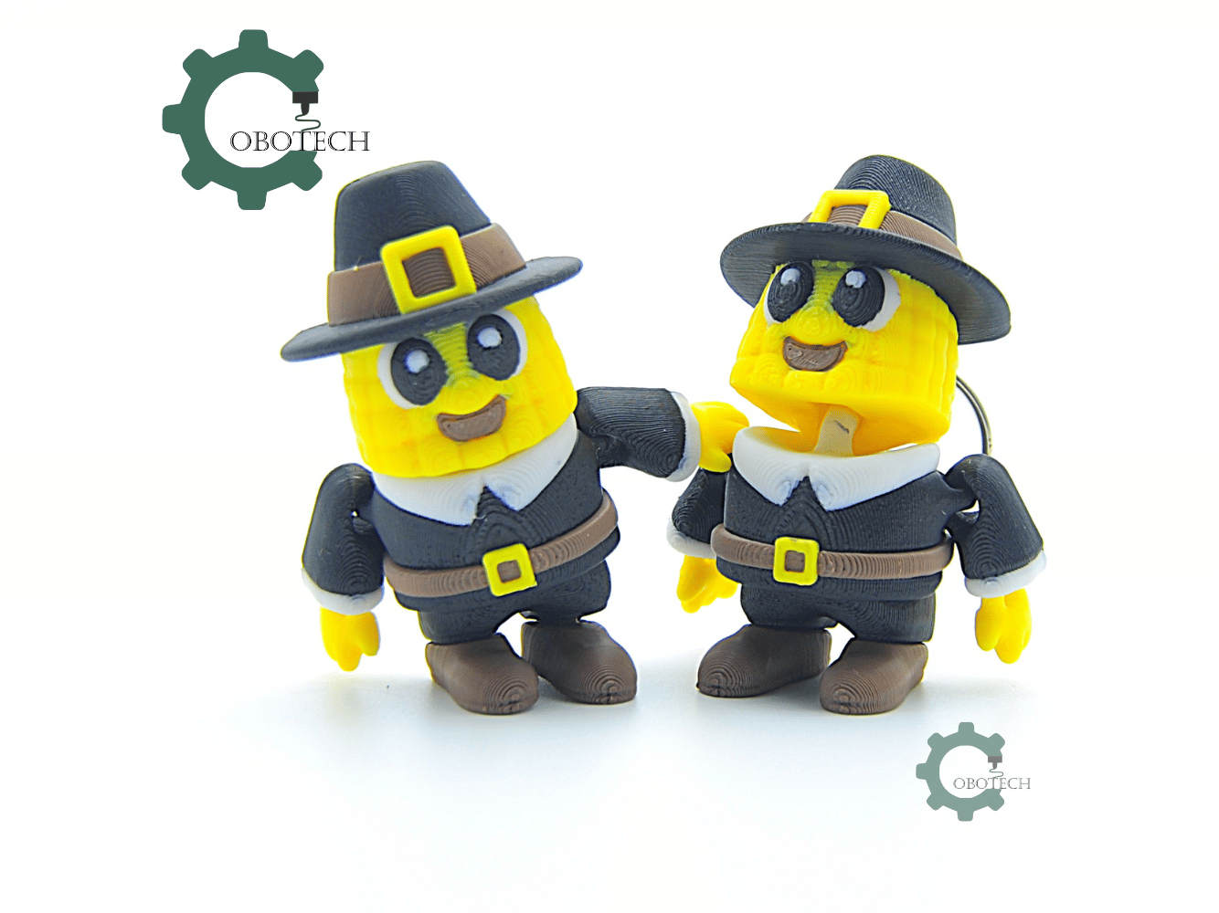 Cobotech-Thanksgiving Pilgrim Corn Articulated Keychain_09.png