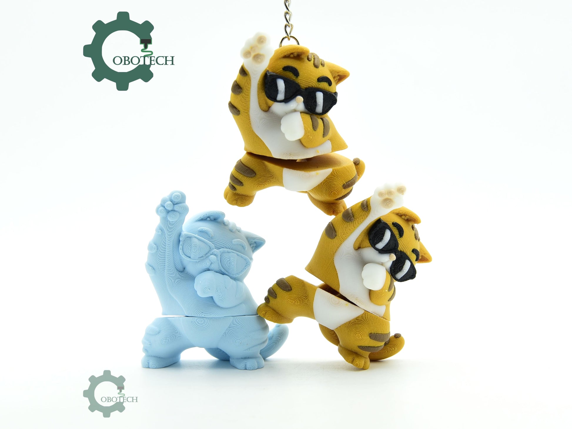 Cobotech-Cool Cat Buddy for Cat Lovers Articulated Keychain_06.jpg