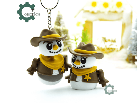 Cobotech-Winter Cowboy Snowman Articulated Keychain_01.png