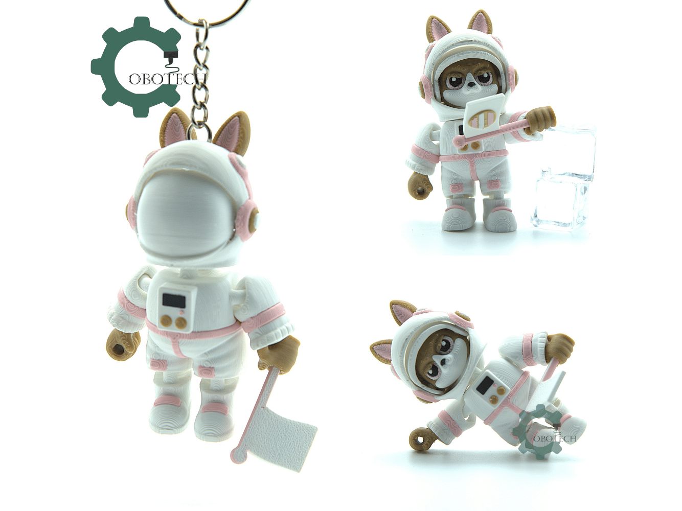 Cobotech-Easter Astronaut Bunny Articulated Keychain_02.png
