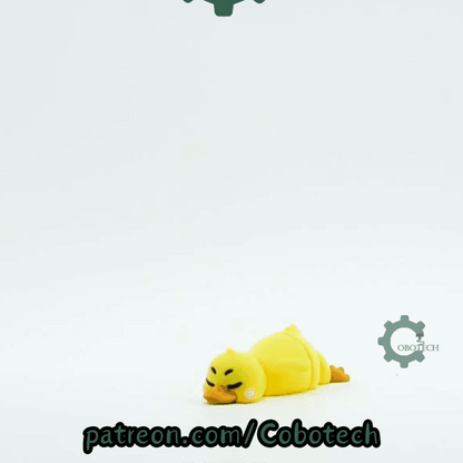 Cobotech-Sleepy Duck Articulated Keychain_10.gif