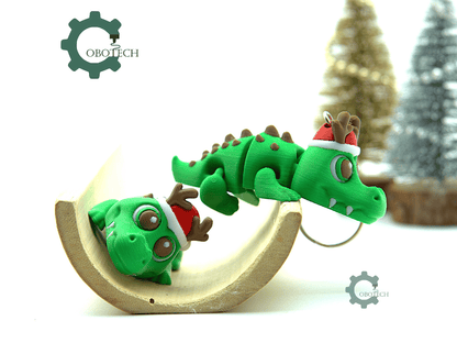 Cobotech-Christmas Alligator Articulated Keychain_08.png