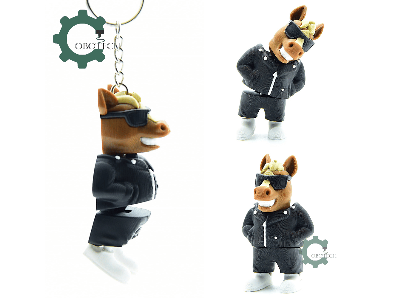 Cobotech-Cool Urban Horse Articulated Keychain_02.png