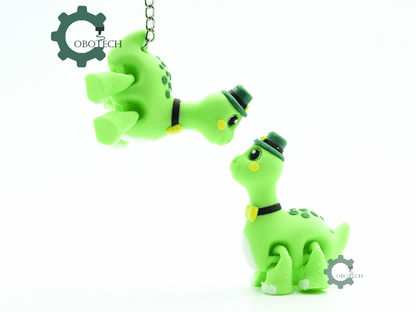Cobotech-St Patricks Cute Dinosaur Articulated Keychain_01.png