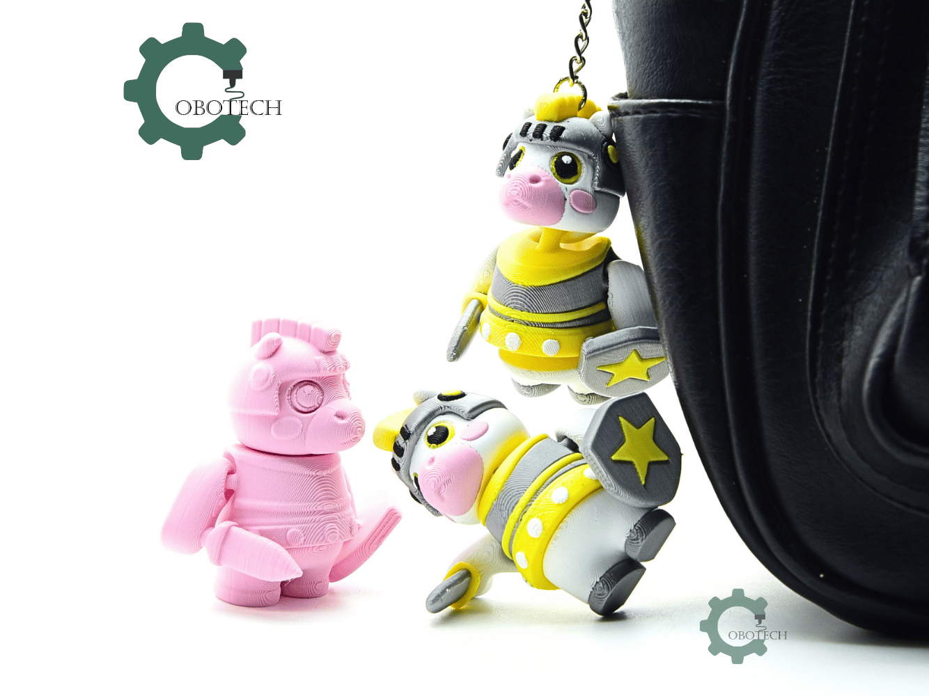 Cobotech-Cute Warrior Horse Articulated Keychain_04.png