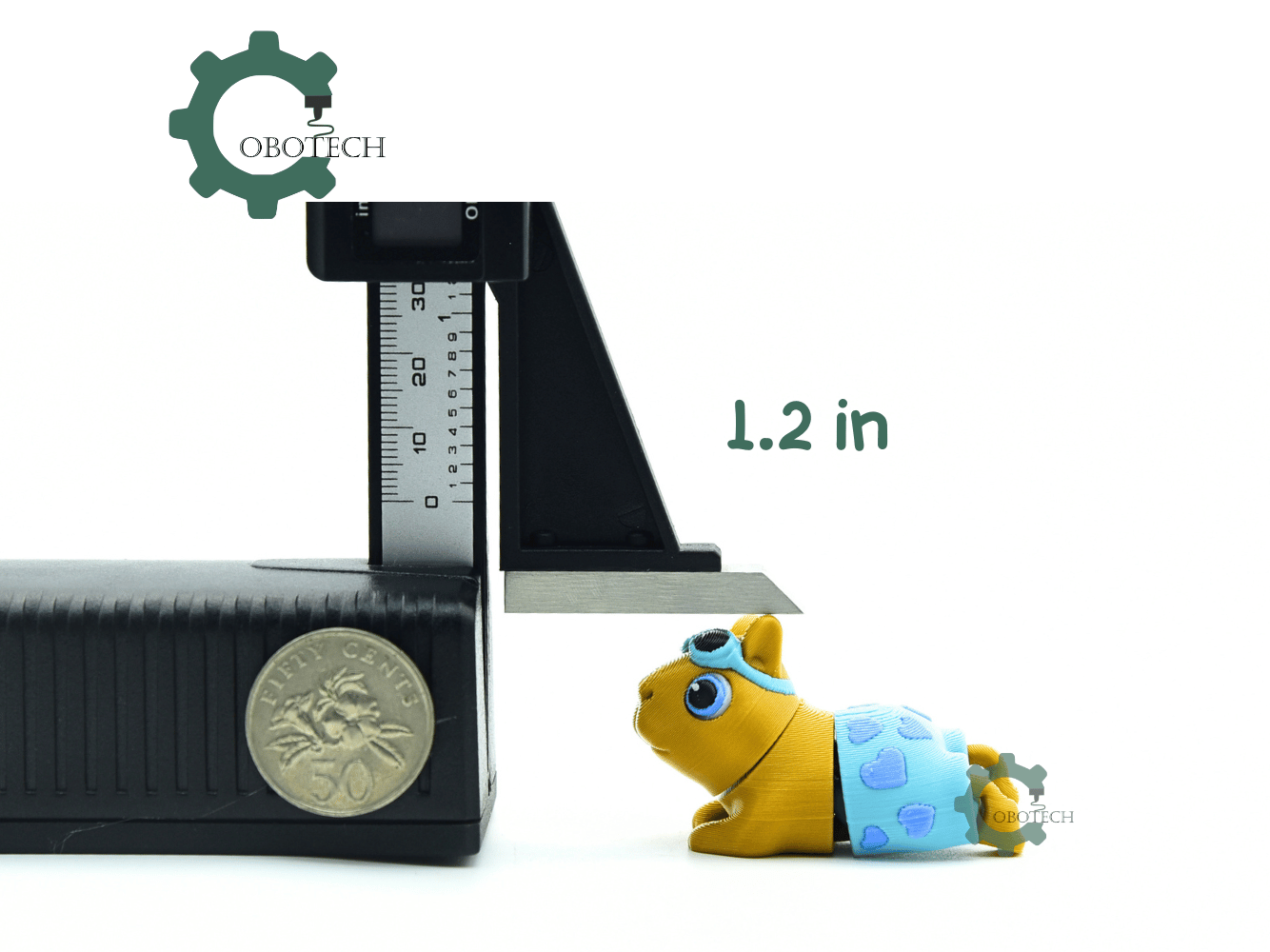 Cobotech-Beach Chill Capybara Articulated Keychain_03.png