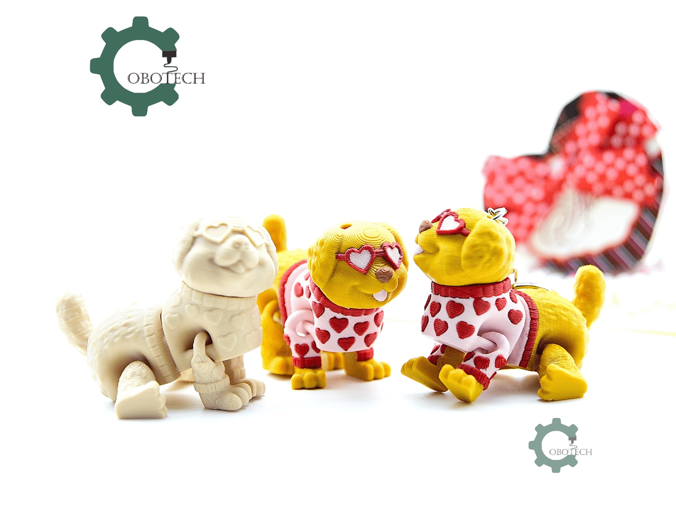Cobotech-Valentine's Golden Retriever Articulated Keychain_07.png