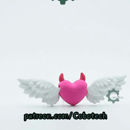 Cobotech-Valentine Devil Heart Articulated Keychain_11.gif