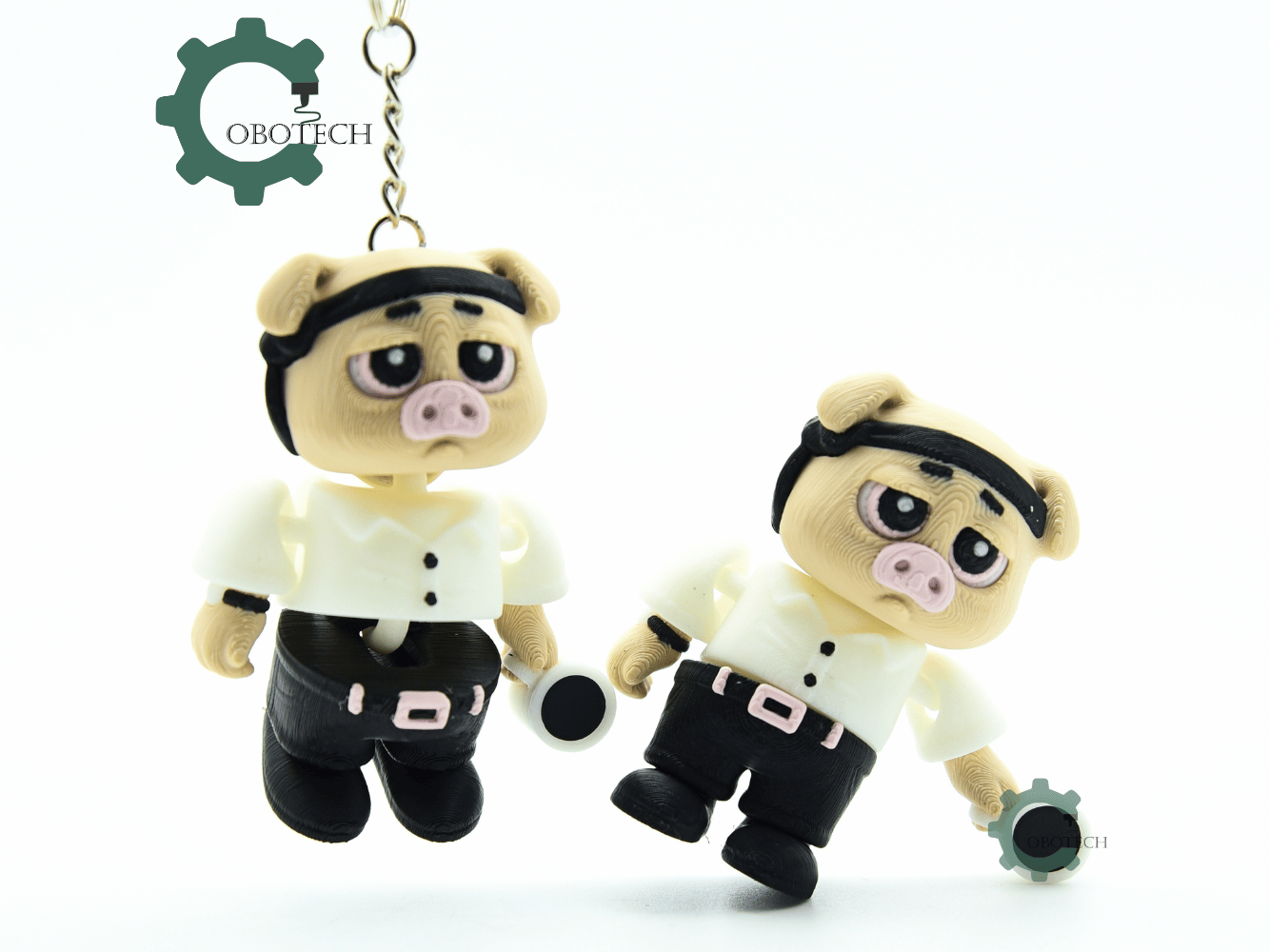 Cobotech-Burnout Pig with Coffee Cup Articulated Keychain_01.png