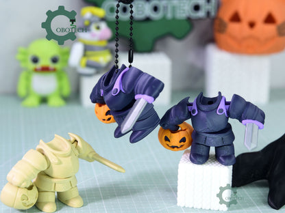 Cobotech-Headless Pumpkin Guard Articulated Keychain_05.jpg