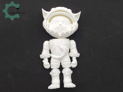 DIY Cat Astronaut Painting Kit, DIY Painting Gift, Craft Kit, Party Favors