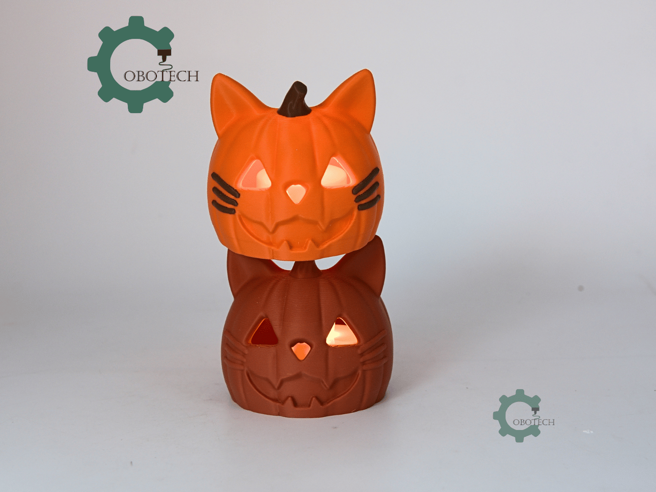 Cobotech-Cute Pumpkin Cat for Cat Lovers Candle Holder_06.png