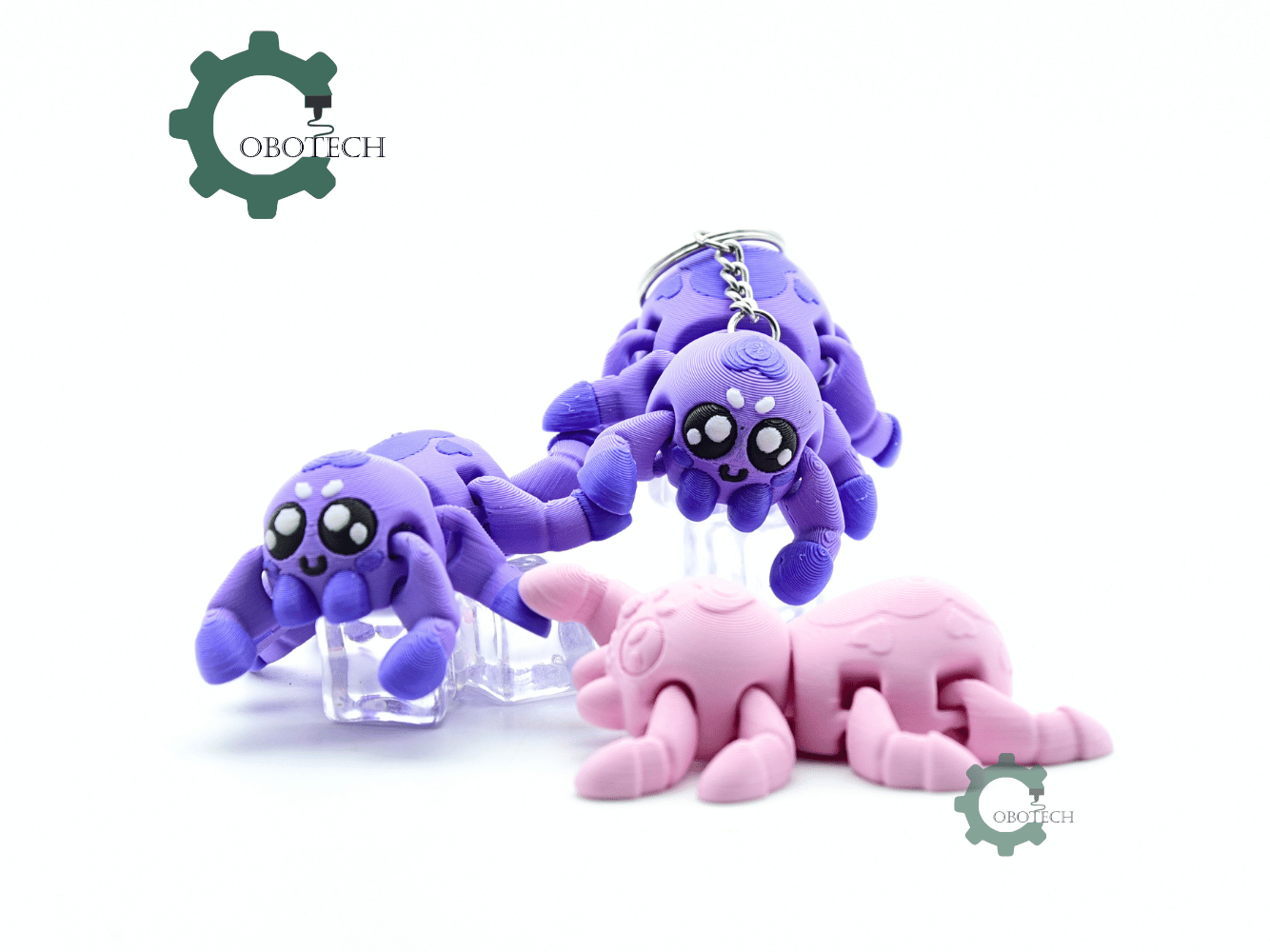 Cobotech-Playful Spider Buddy Articulated Keychain_08.png