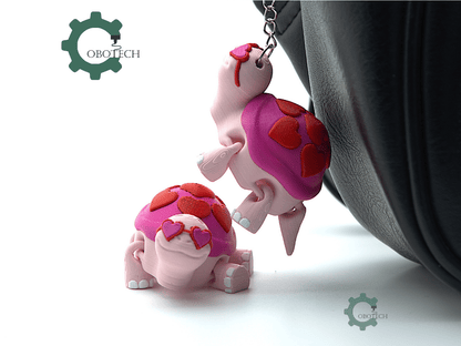 Cobotech-Valentine Love Turtle Articulated Keychain_05.png