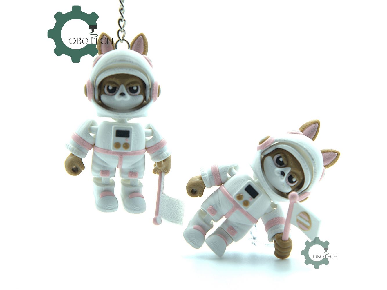 Cobotech-Easter Astronaut Bunny Articulated Keychain_01.png