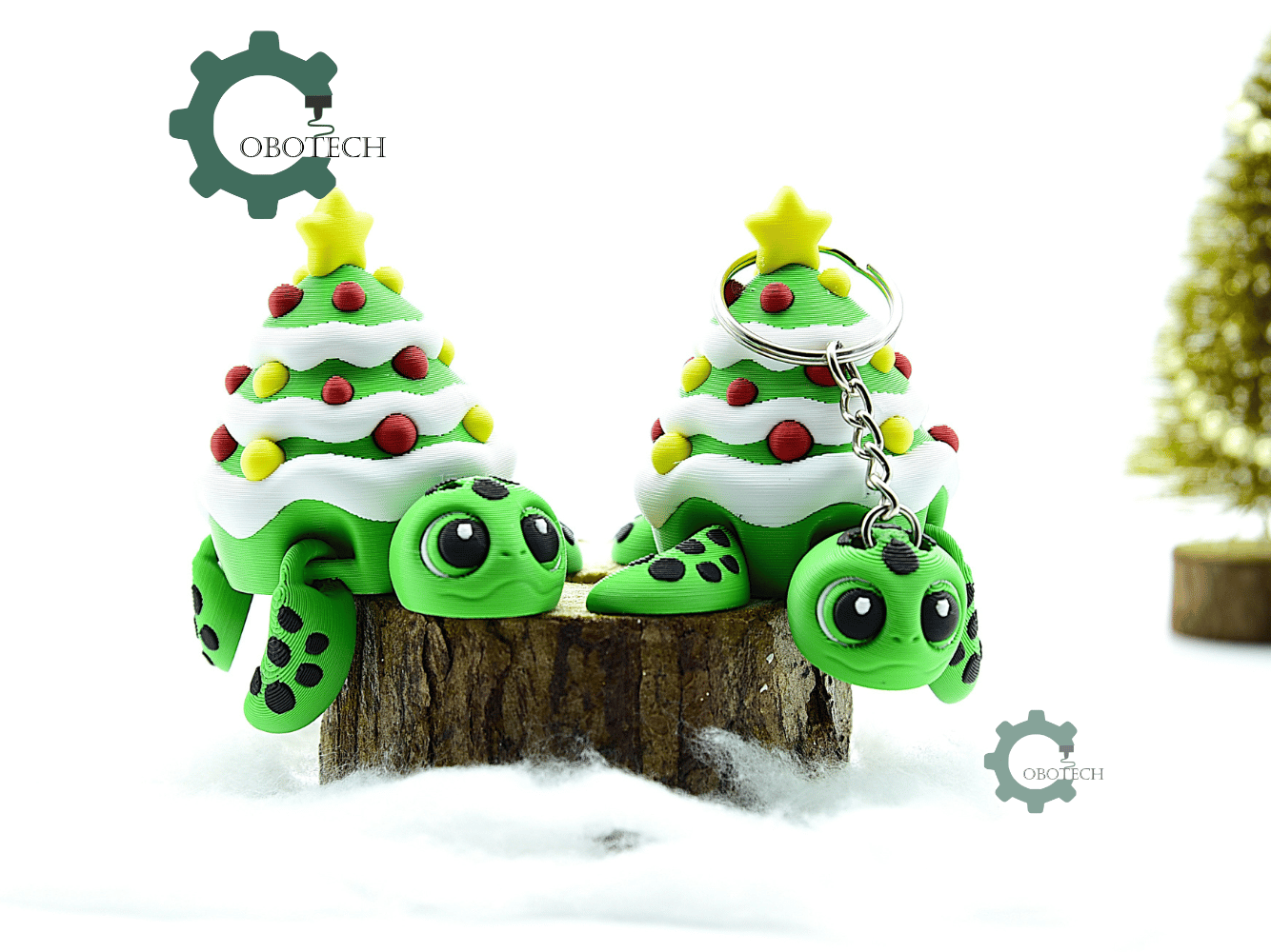 Cobotech-Christmas Turtle Ornament Articulated Keychain_09.png