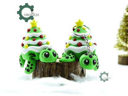 Cobotech-Christmas Turtle Ornament Articulated Keychain_09.png