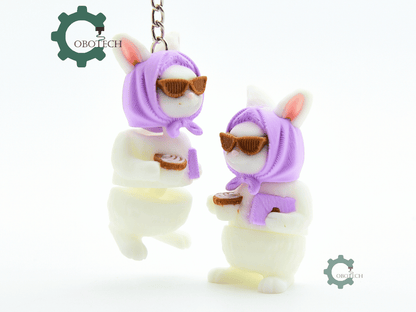 Cobotech-Easter Fancy Rabbit Articulated Keychain_01.png