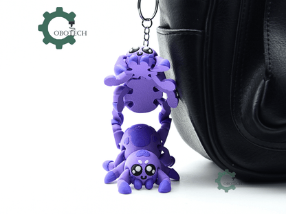 Cobotech-Playful Spider Buddy Articulated Keychain_06.png
