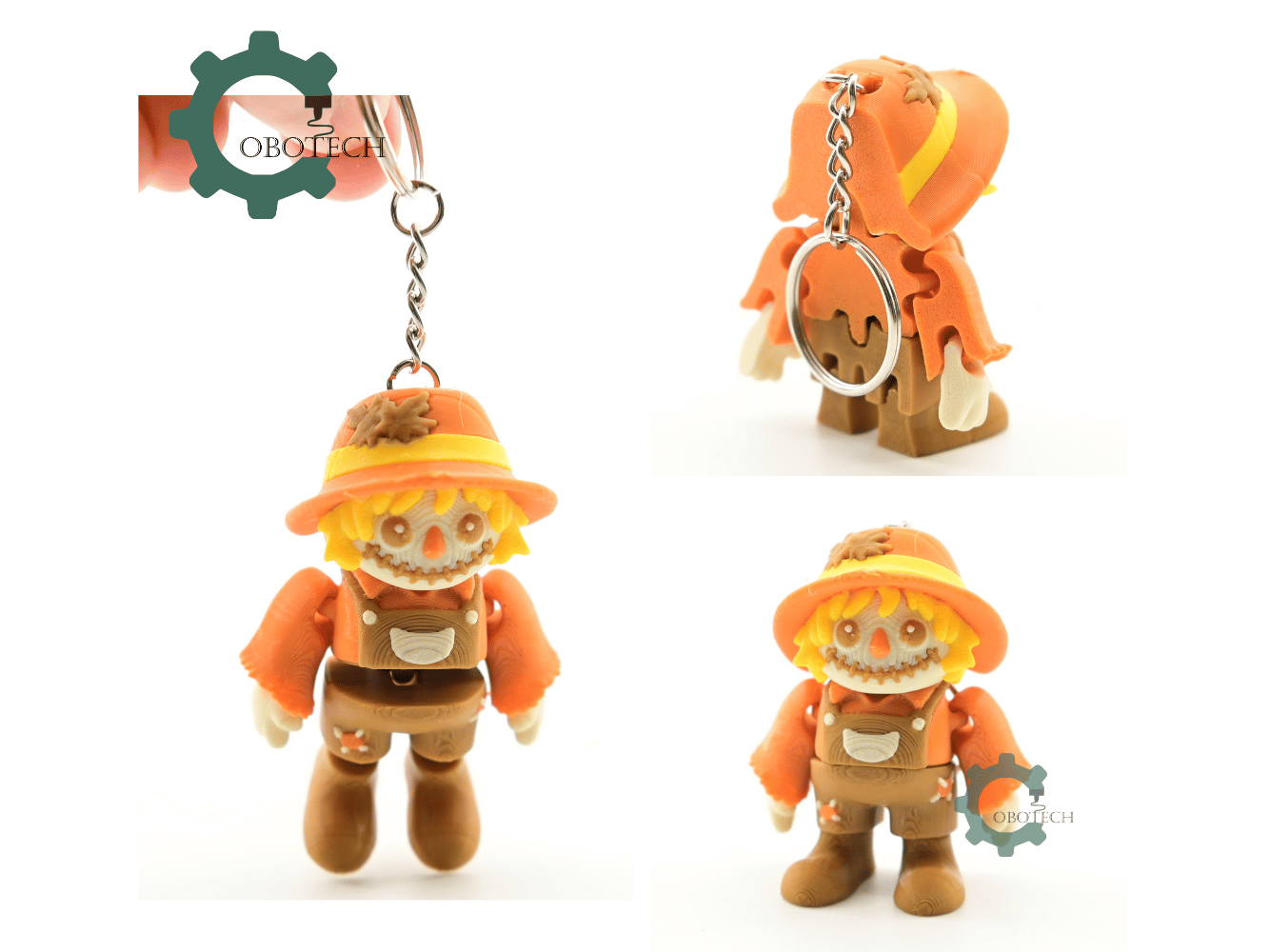 Cobotech-Thanksgiving Cheerful Scarecrow Articulated Keychain_02.png