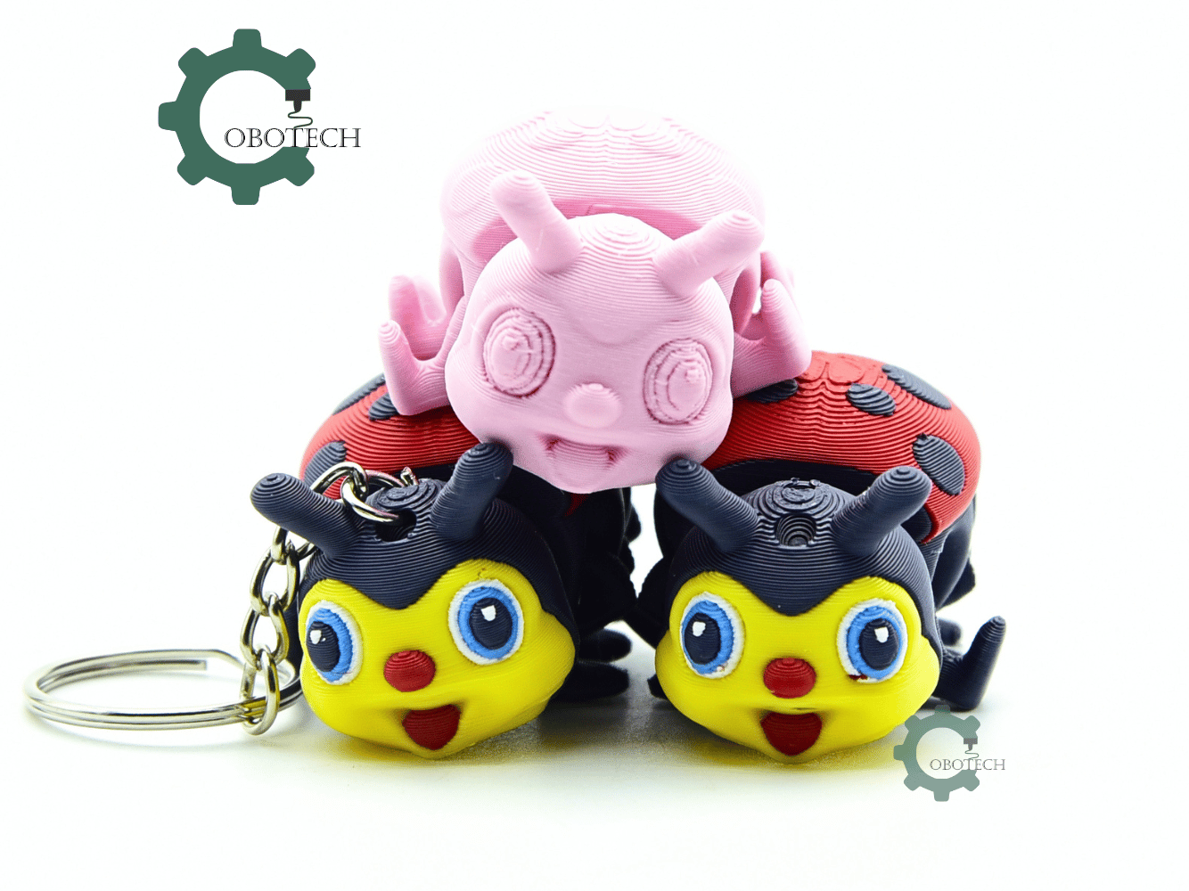 Cobotech-Playful Ladybug Buddy Articulated Keychain_07.png