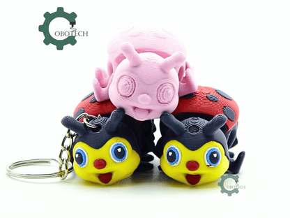 Cobotech-Playful Ladybug Buddy Articulated Keychain_07.png