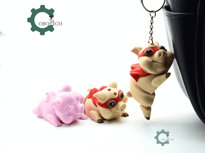 Cobotech-Playful Superhero Pig Articulated Keychain_04.png