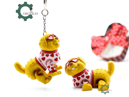 Cobotech-Valentine's Golden Retriever Articulated Keychain_01.png