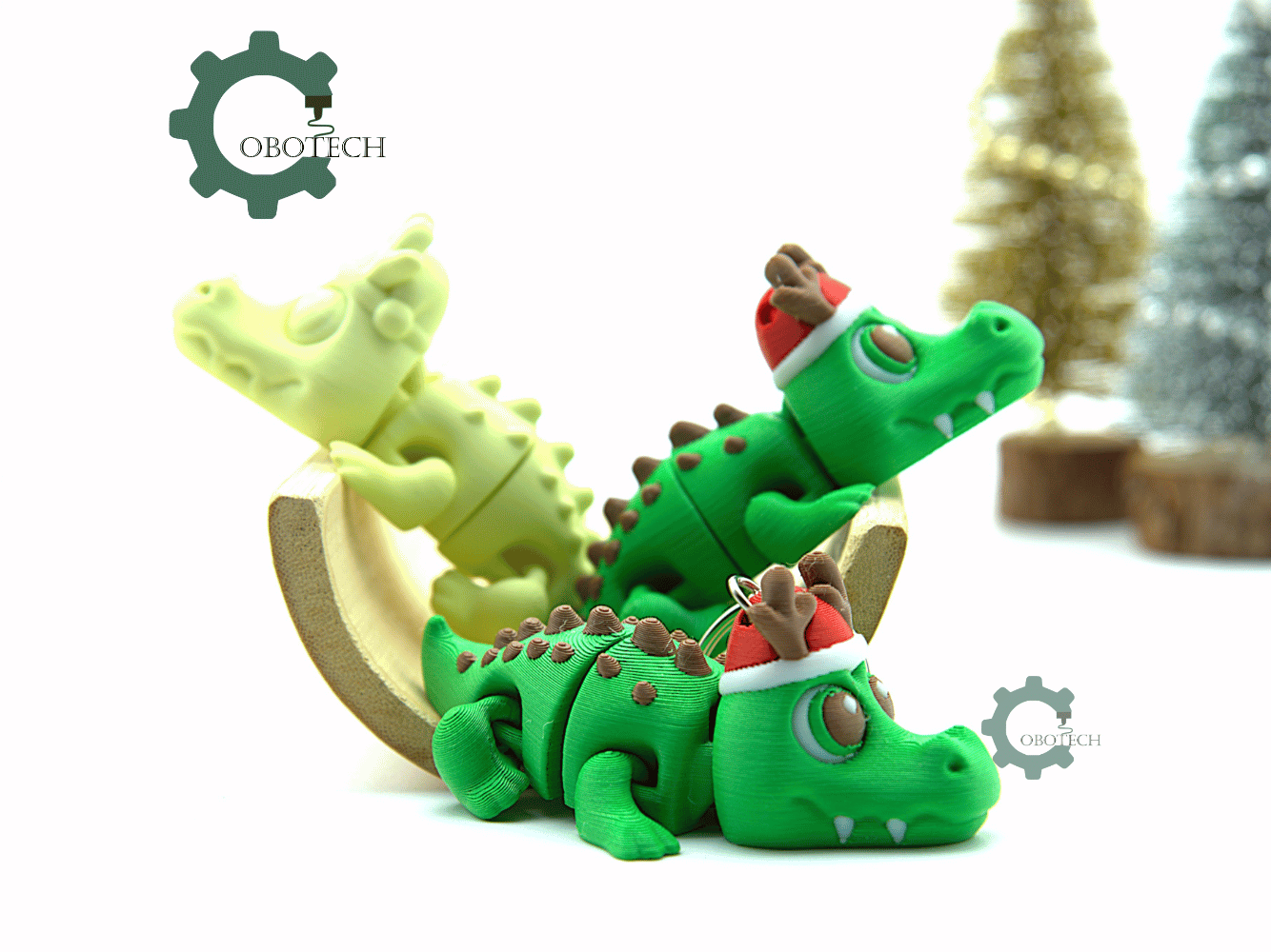 Cobotech-Christmas Alligator Articulated Keychain_07.png