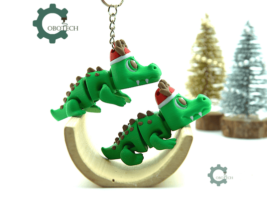 Cobotech-Christmas Alligator Articulated Keychain_01.png