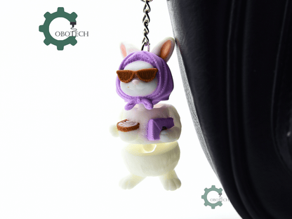 Cobotech-Easter Fancy Rabbit Articulated Keychain_06.png